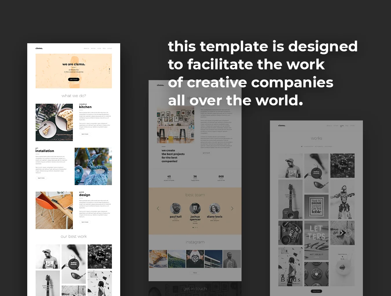 Clemo Multipurpose Template 2