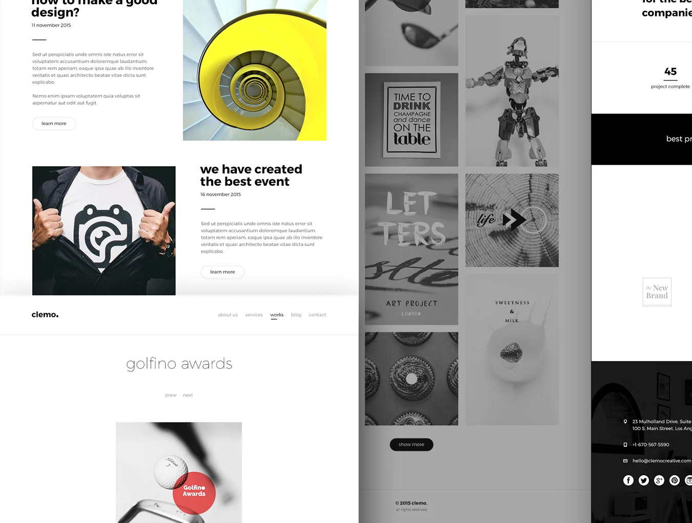 Clemo Multipurpose Template 6