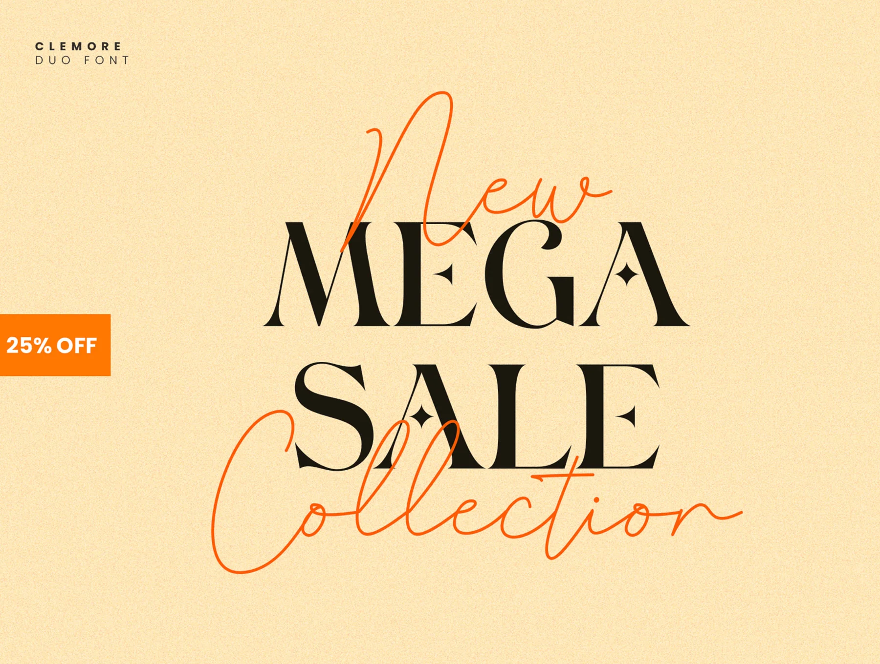 Clemore || Font Duo 5