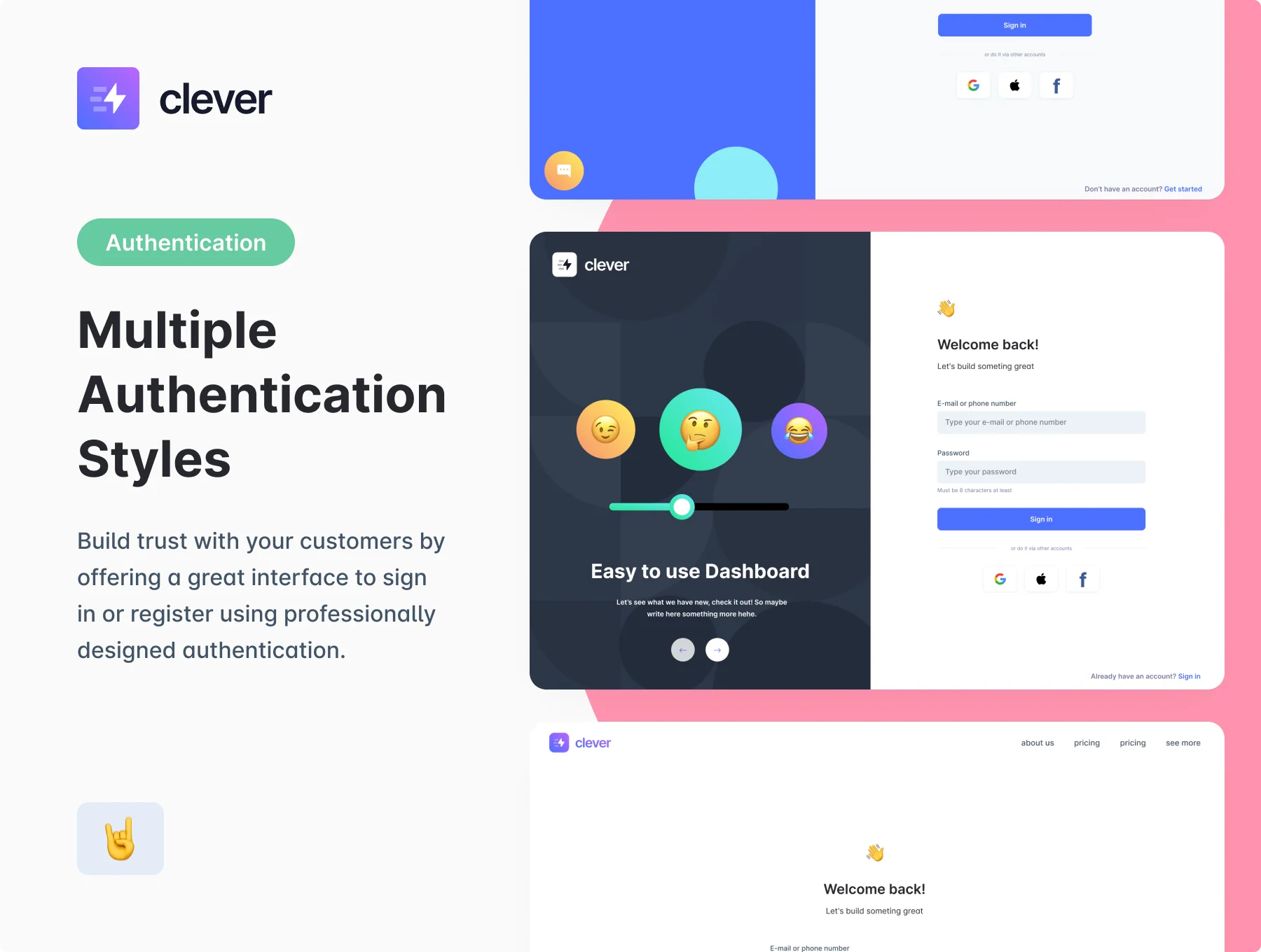 Clever – Dashboard UI Kit 6