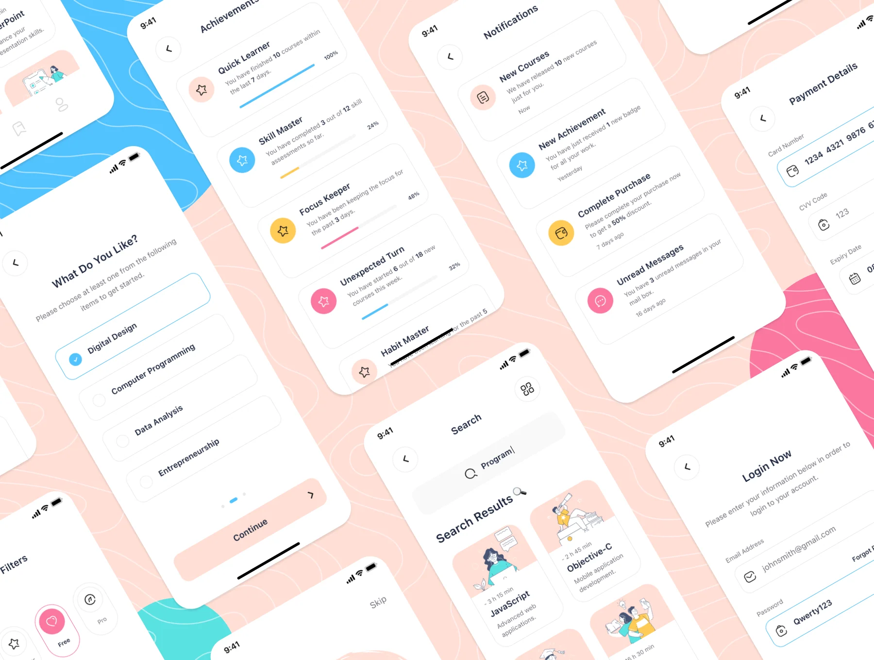 Cleverly: Distance Learning UI Kit 2