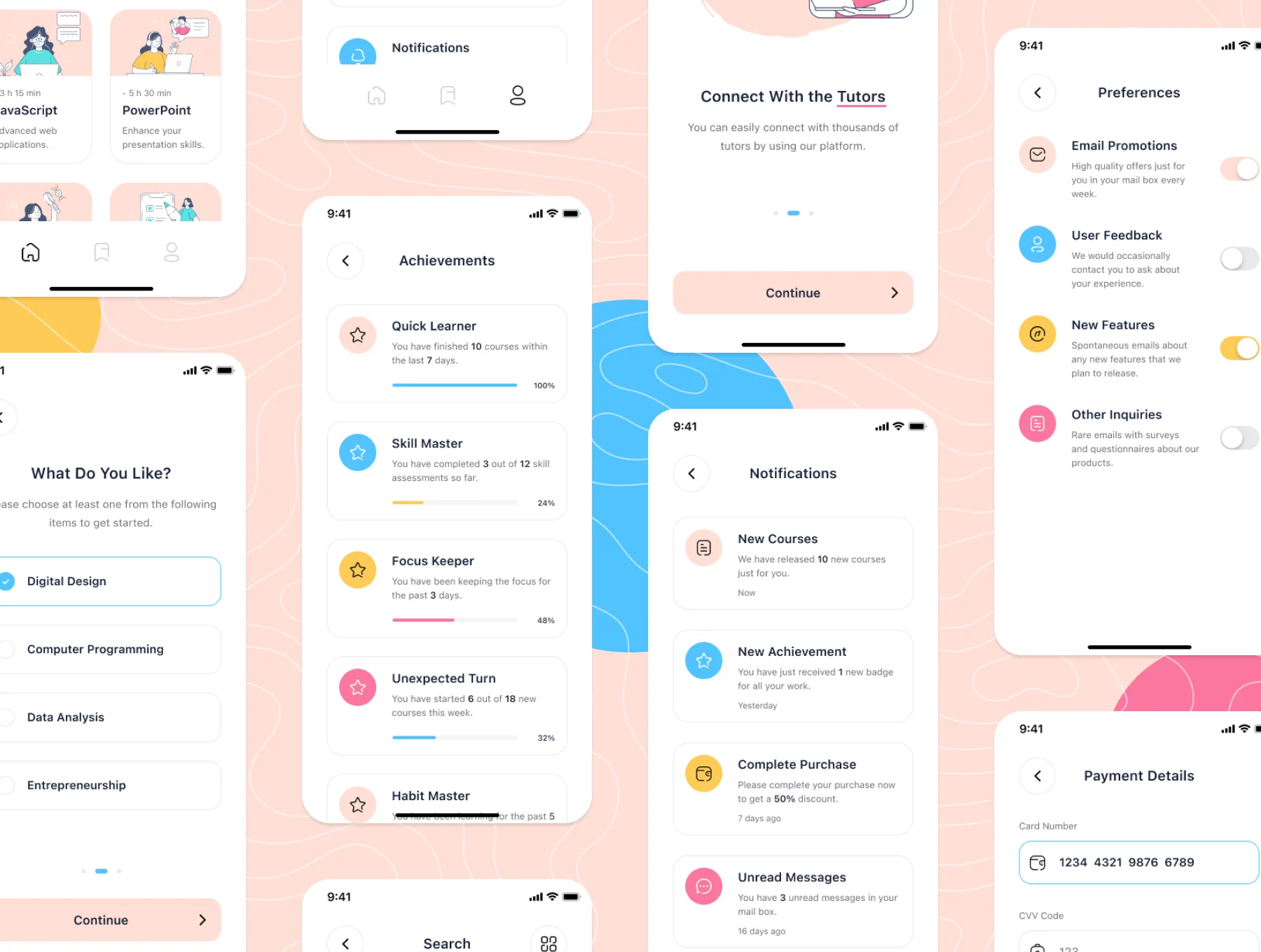 Cleverly: Distance Learning UI Kit 3