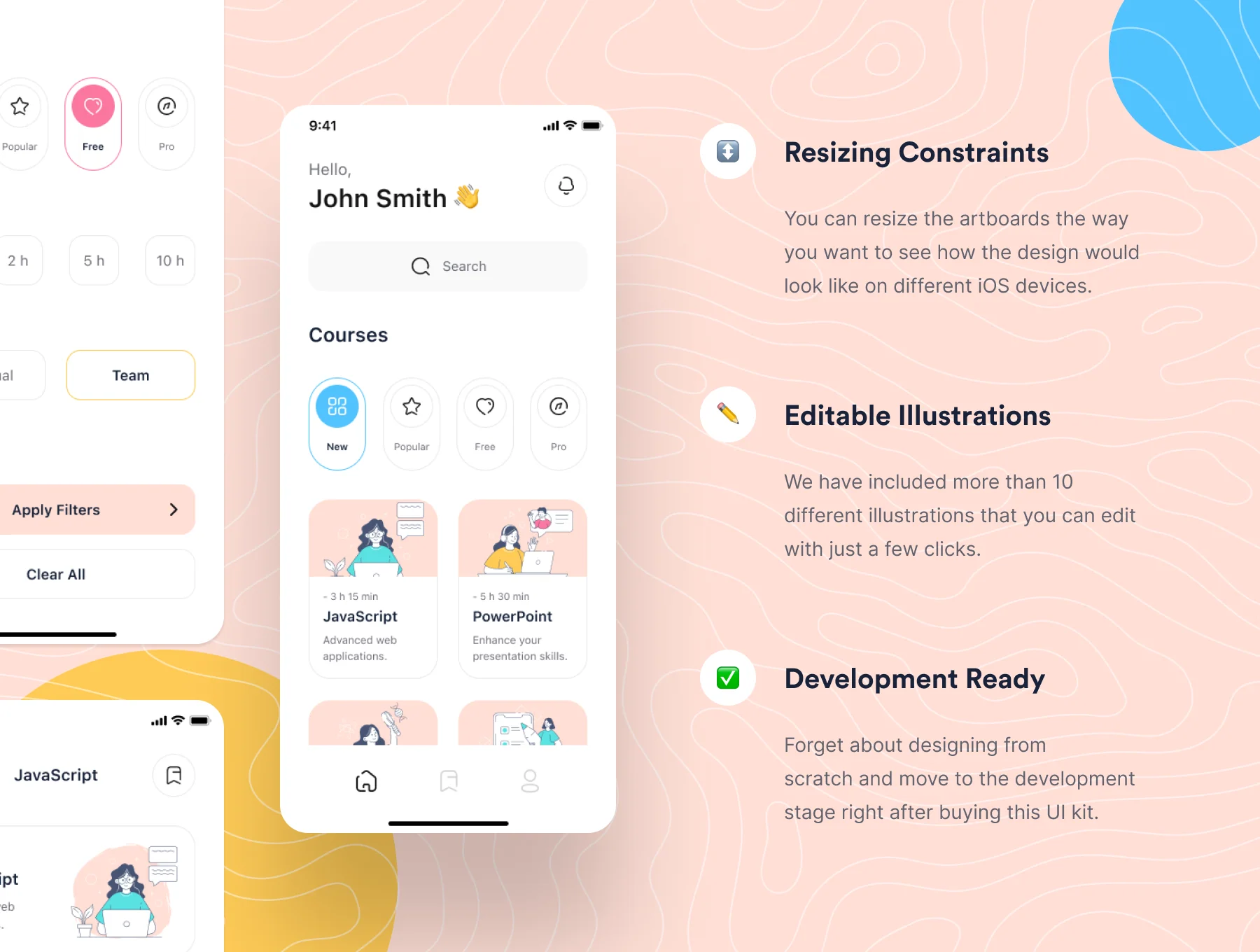 Cleverly: Distance Learning UI Kit 4