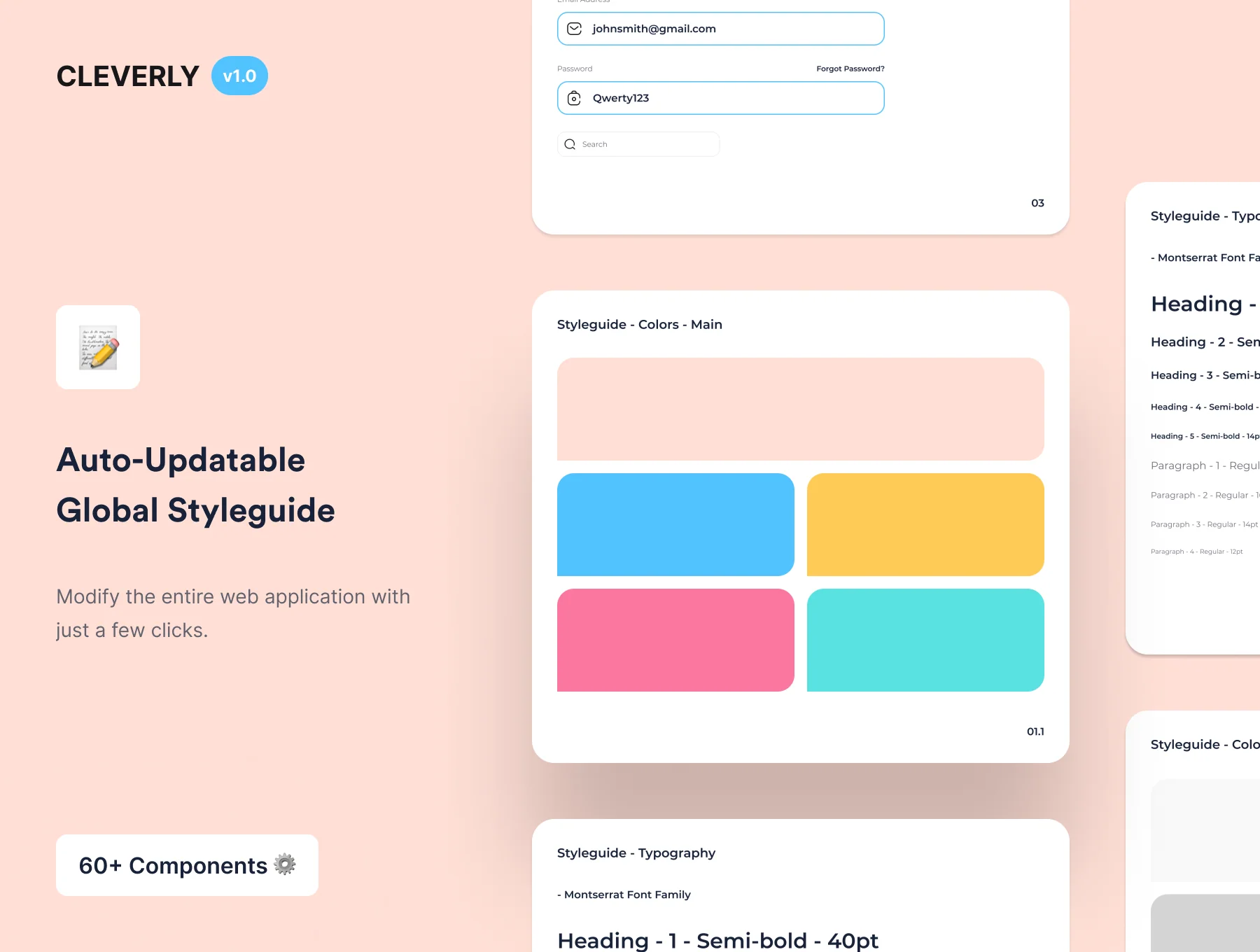 Cleverly: Distance Learning Web UI Kit 4