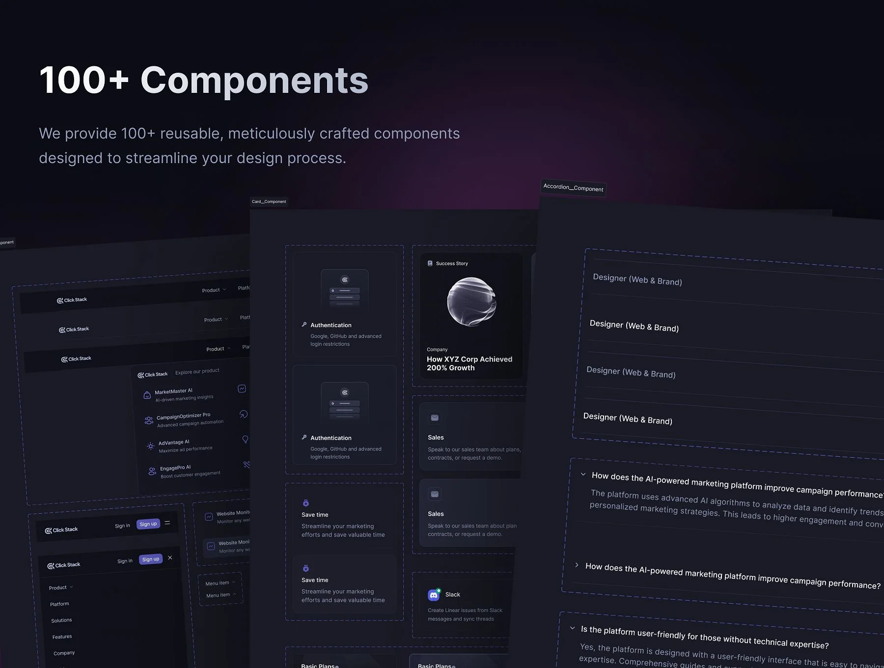 Click Stack - SaaS Web Templates 6