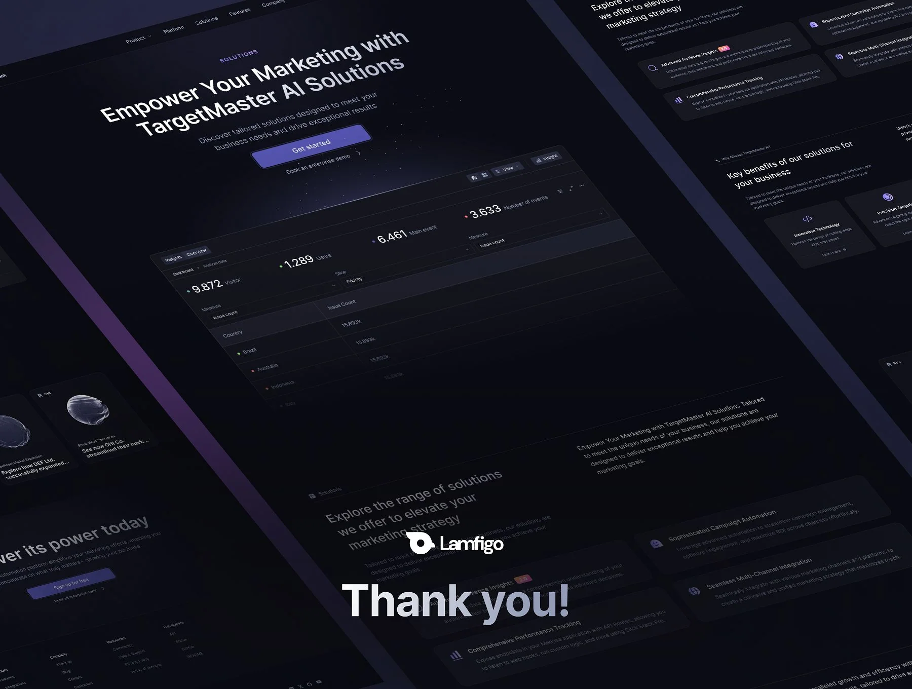 Click Stack - SaaS Web Templates 8