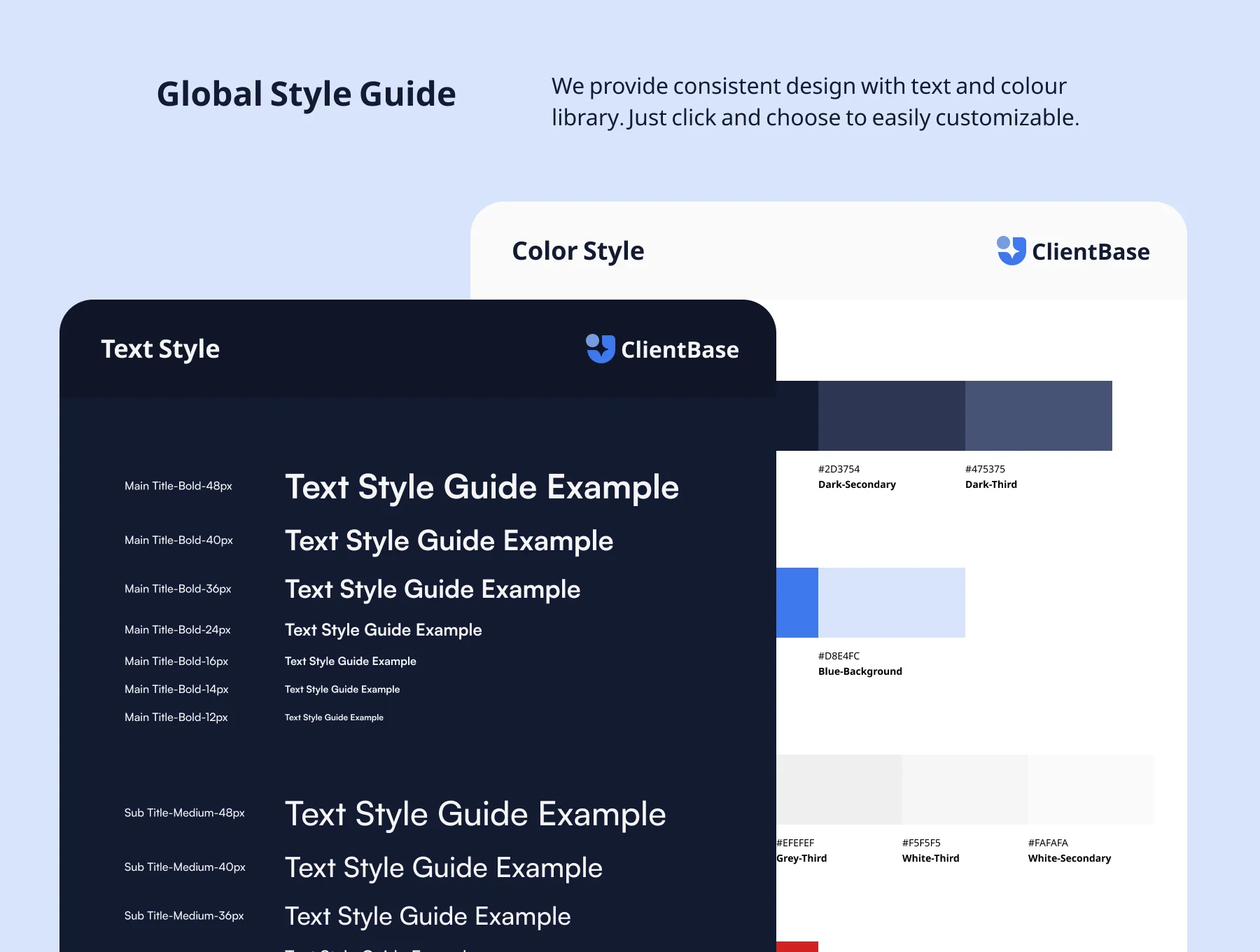 ClientBase - CRM Dashboard UI Kit 3