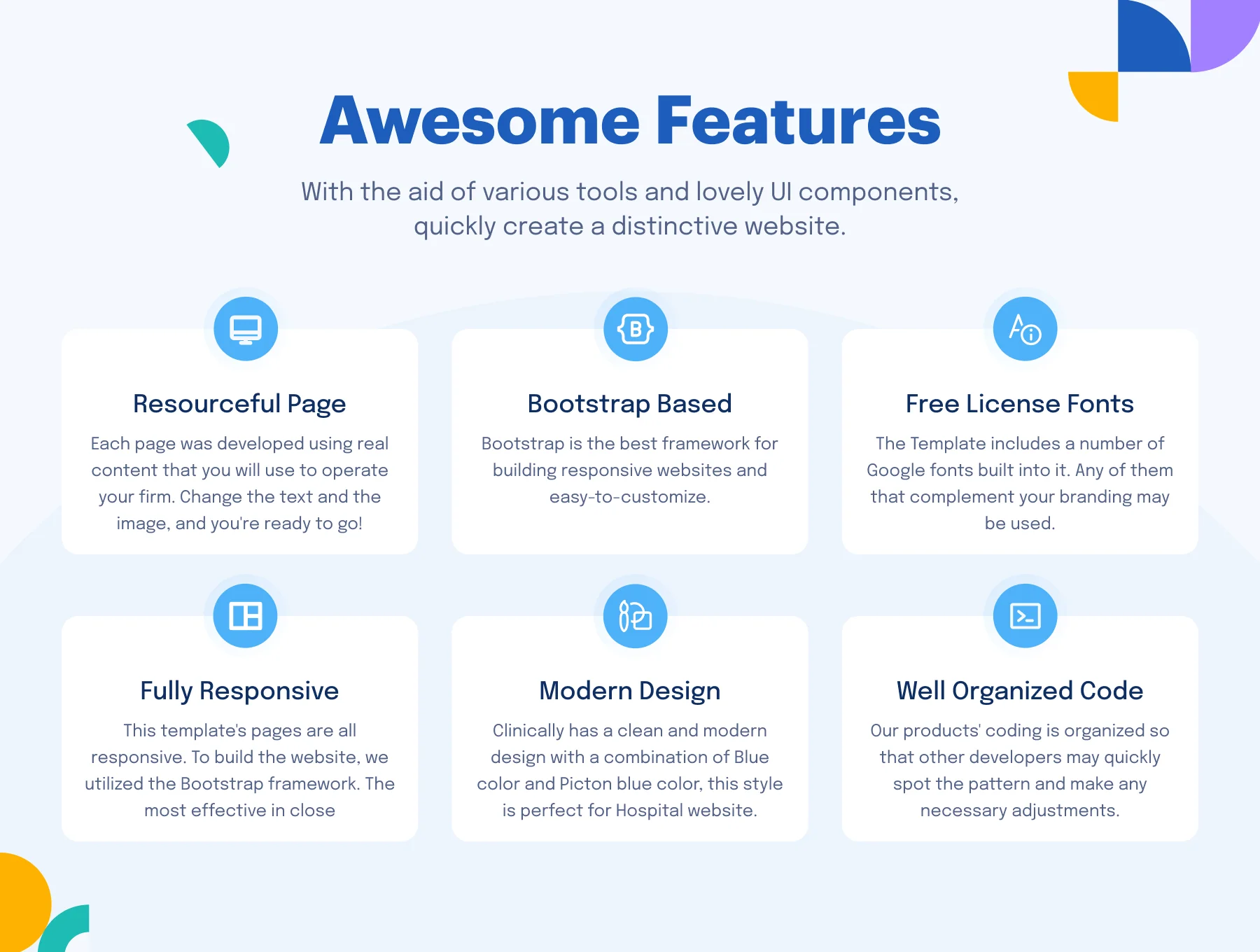 Clinically - Clinic and Hospital Website Template 6