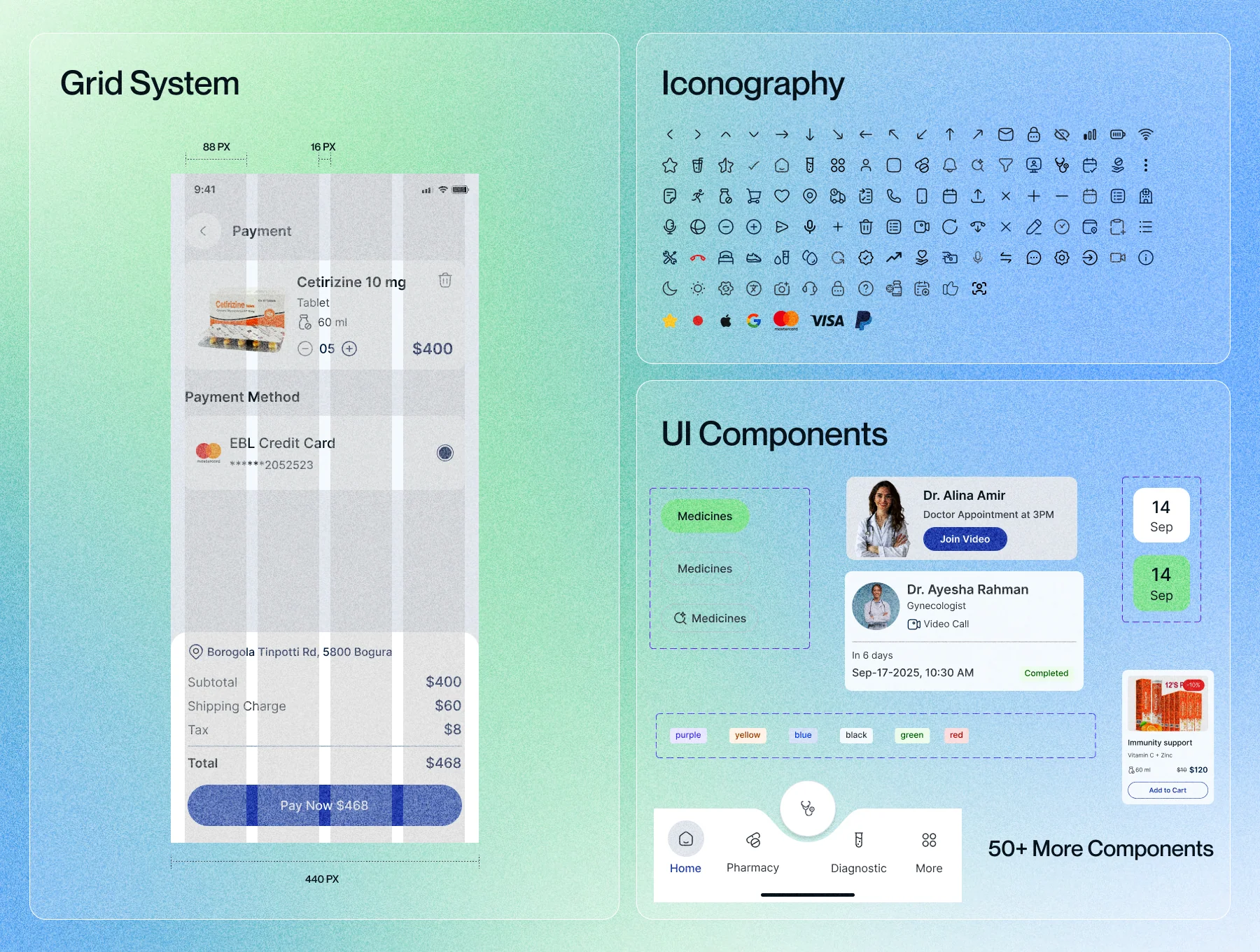 CliniRise – AI Healthcare & Wellness Assistant Mobile App UI Kit 7