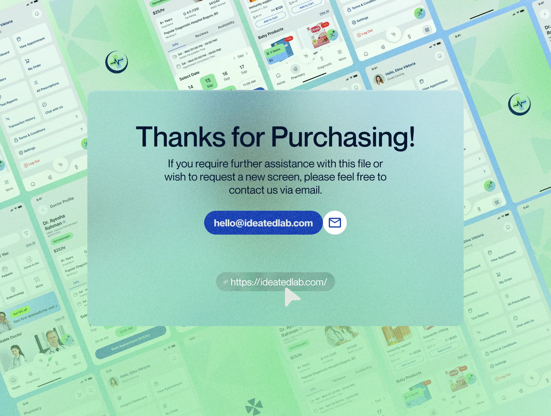 CliniRise – AI Healthcare & Wellness Assistant Mobile App UI Kit 8