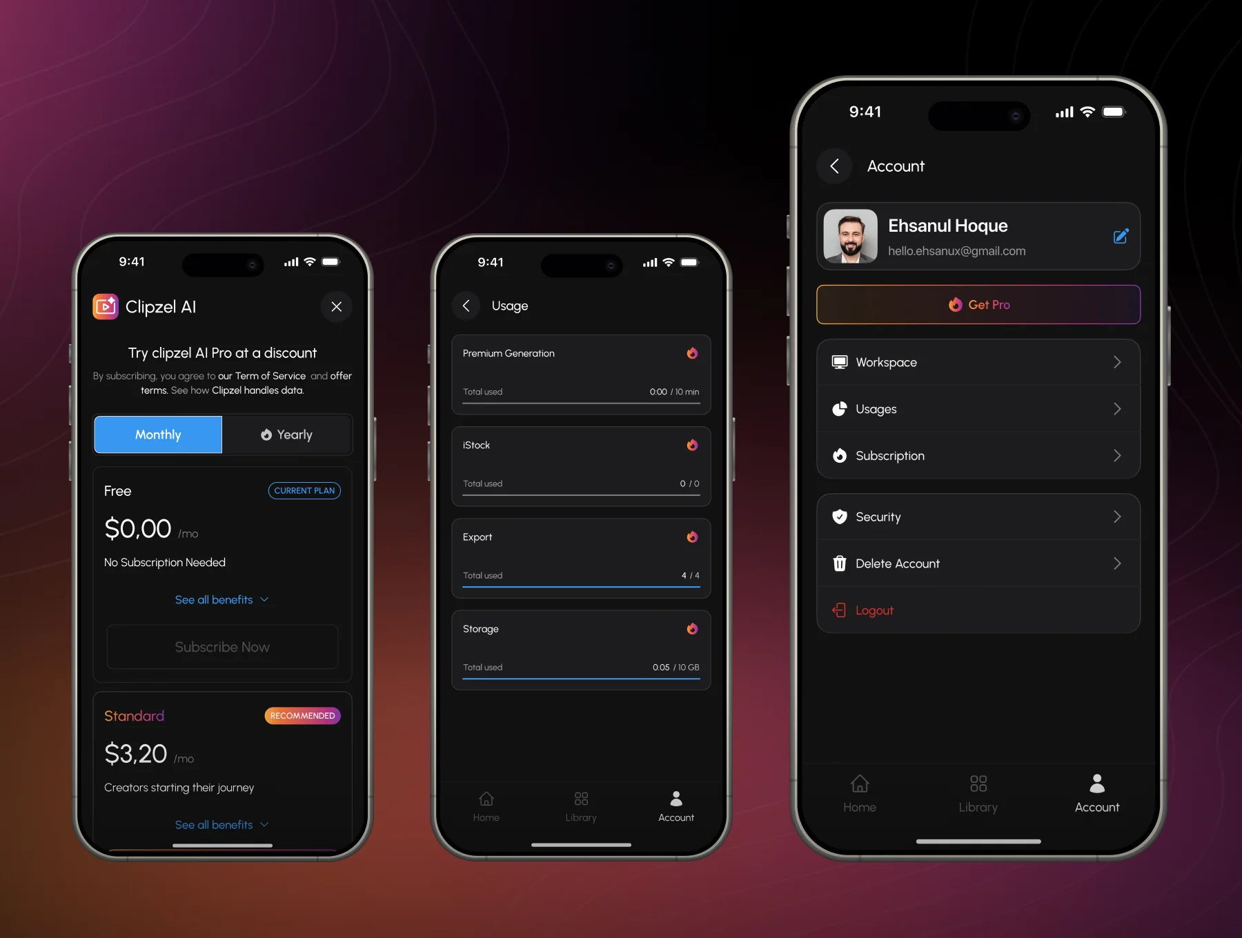 Clipzel - AI Powered Video Creation Mobile App 6