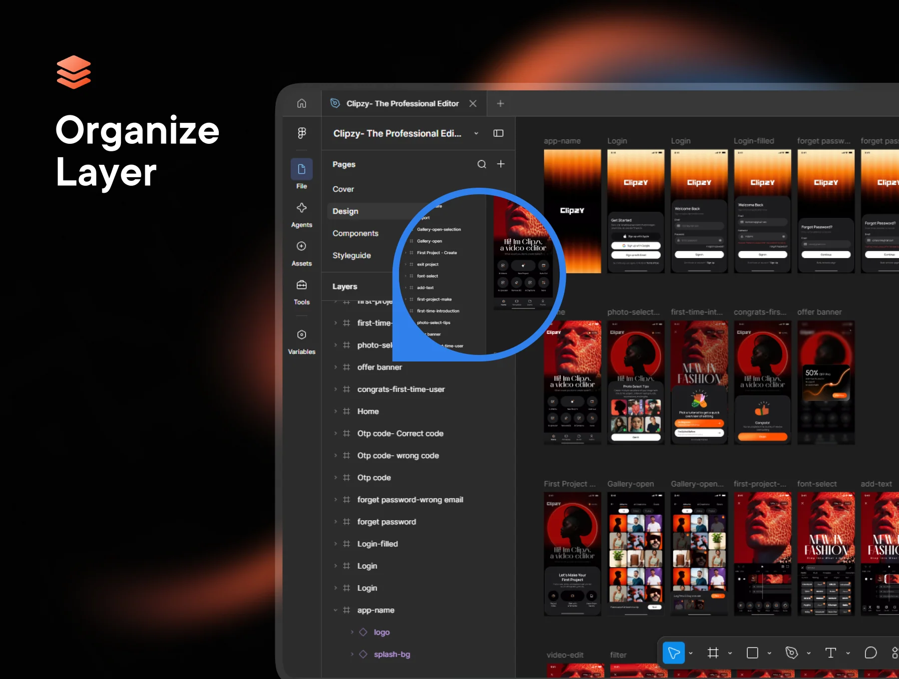 Clipzy - AI Video Editor UI Kit 5