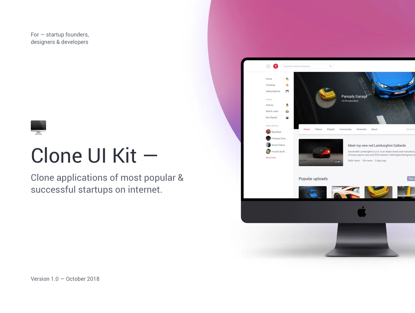 Clone UI Kit