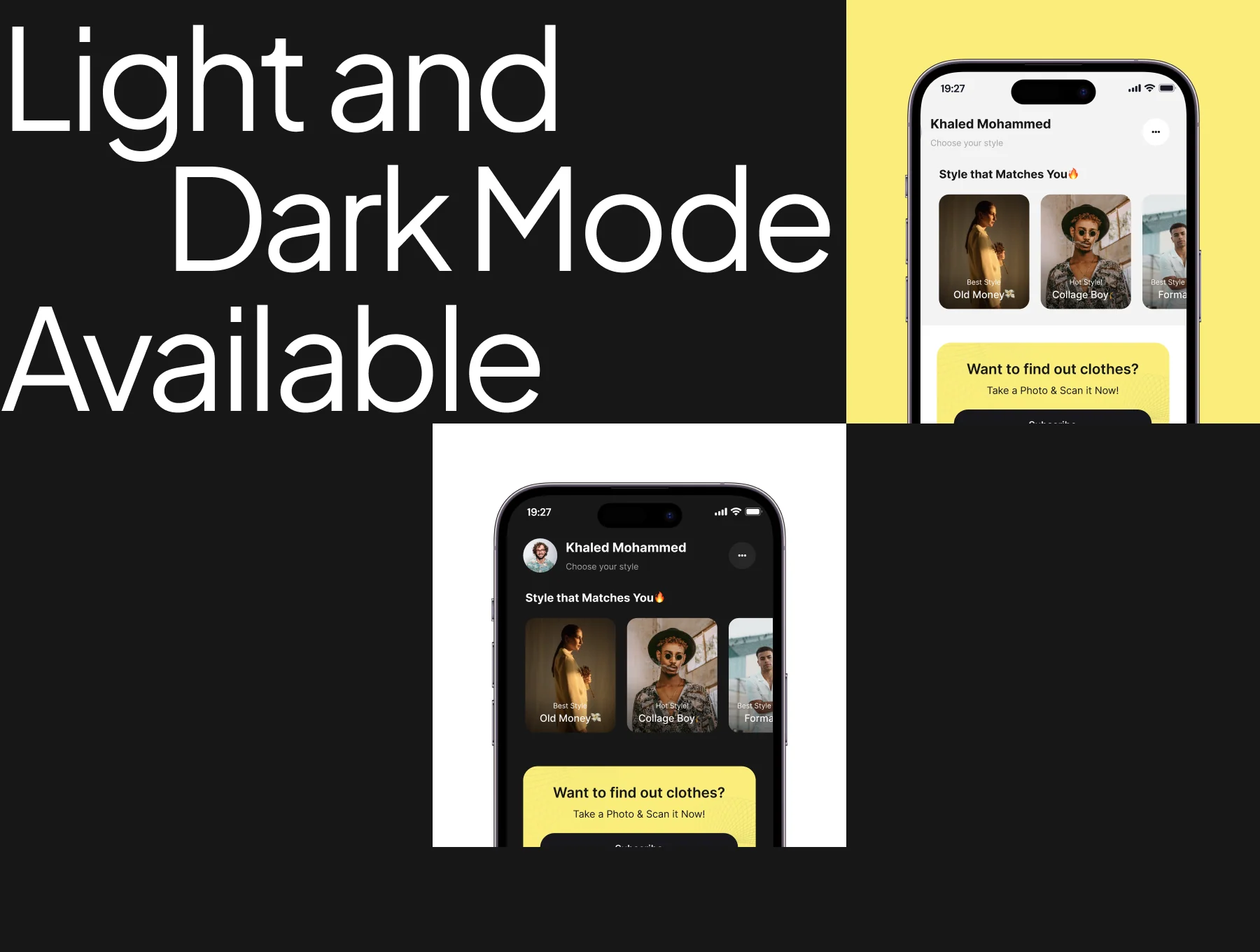Clothing Pairing App UI Kit 6
