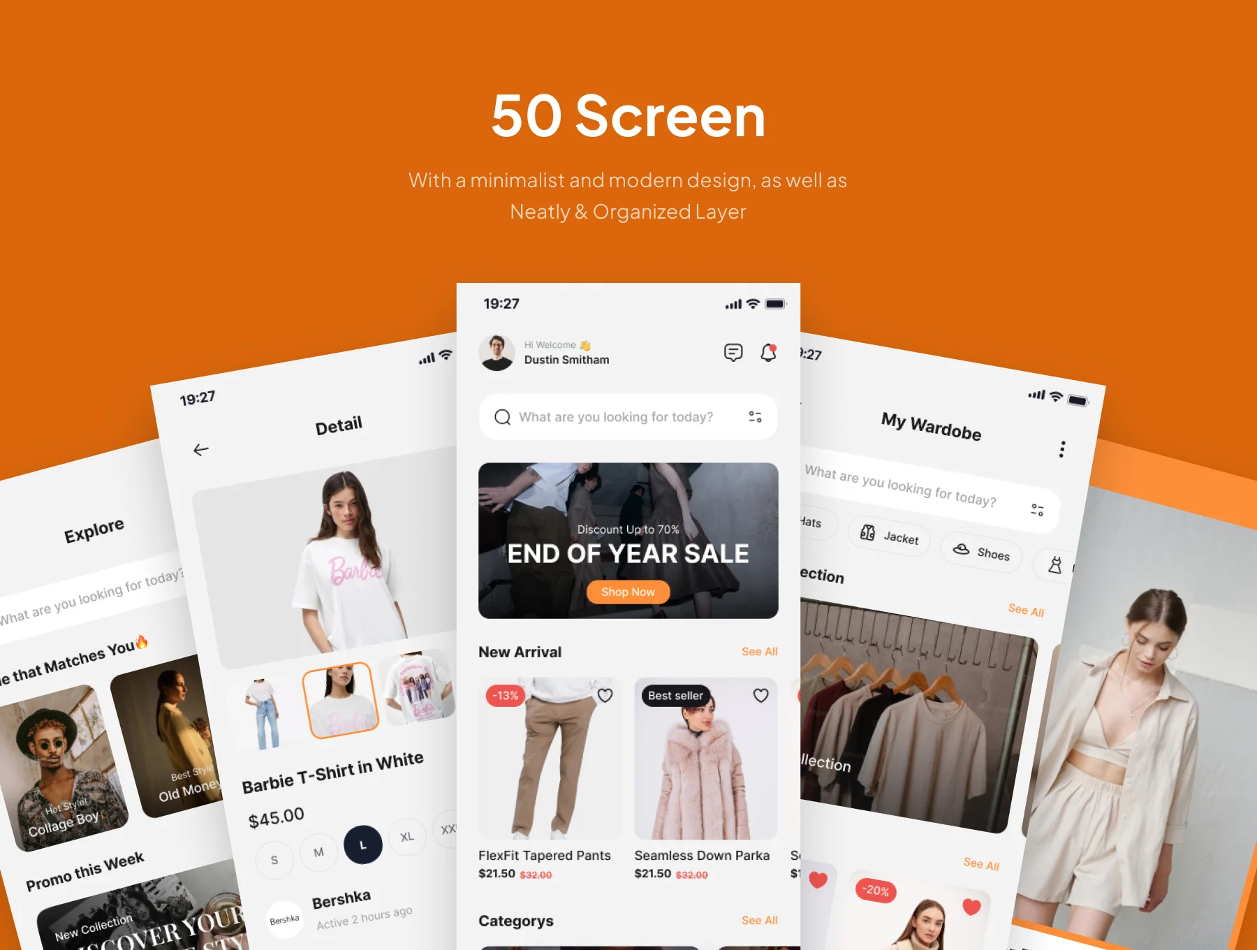 Clothiq - AI Fashion Shopping Mobile App UI Kits 4