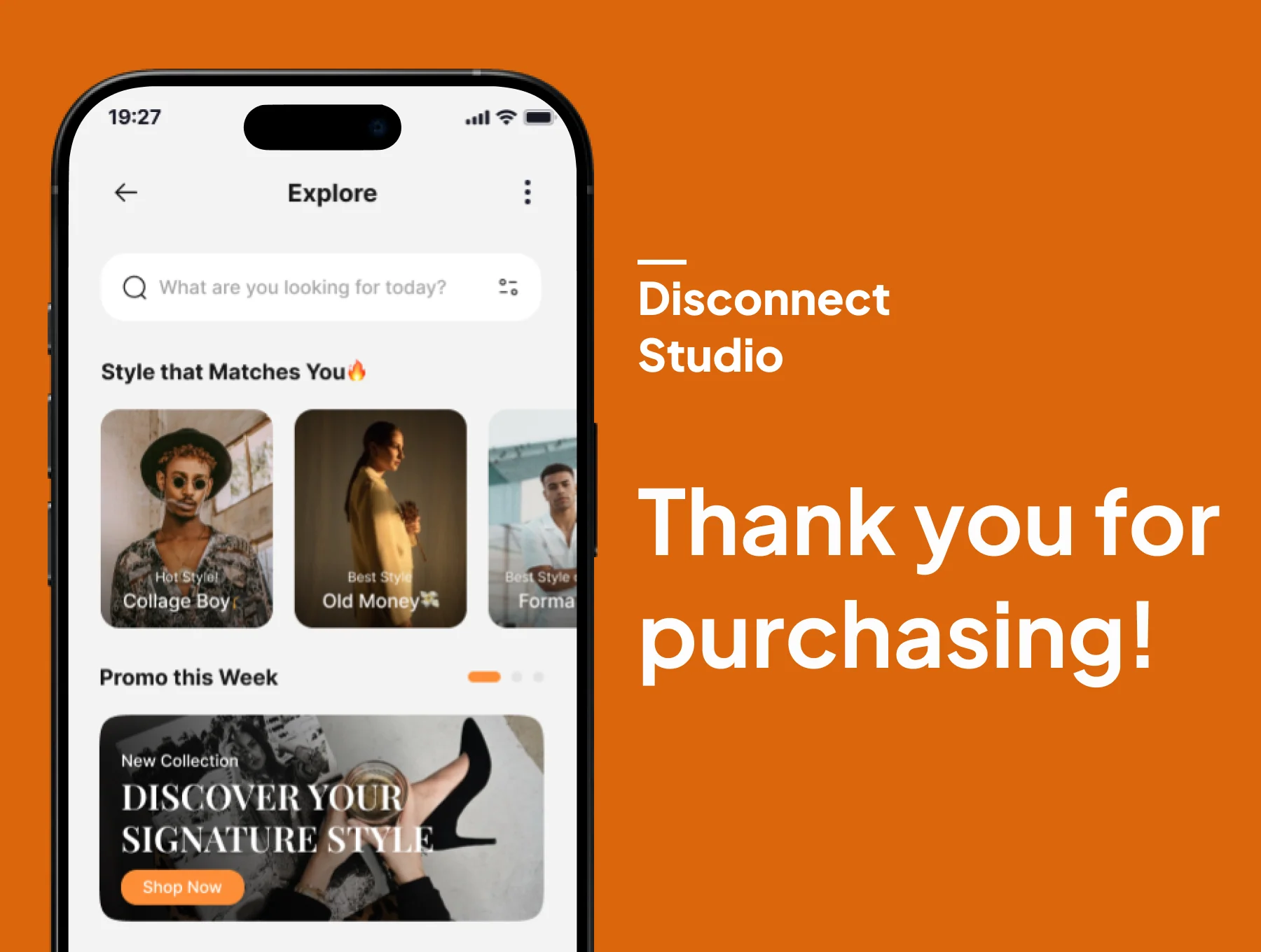 Clothiq - AI Fashion Shopping Mobile App UI Kits 6