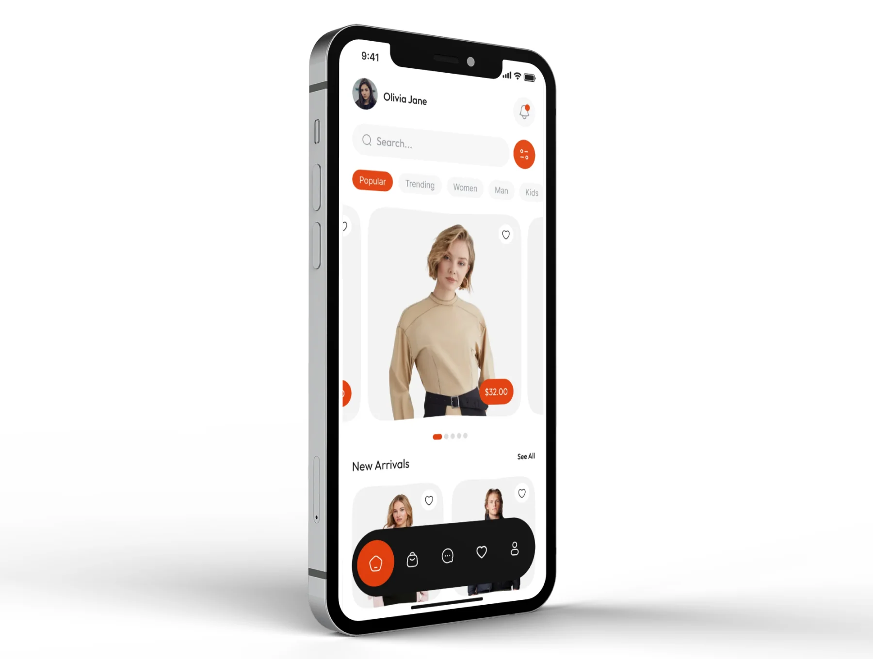 Clothy - Fashion Ecommerce Mobile App UI Kit 3