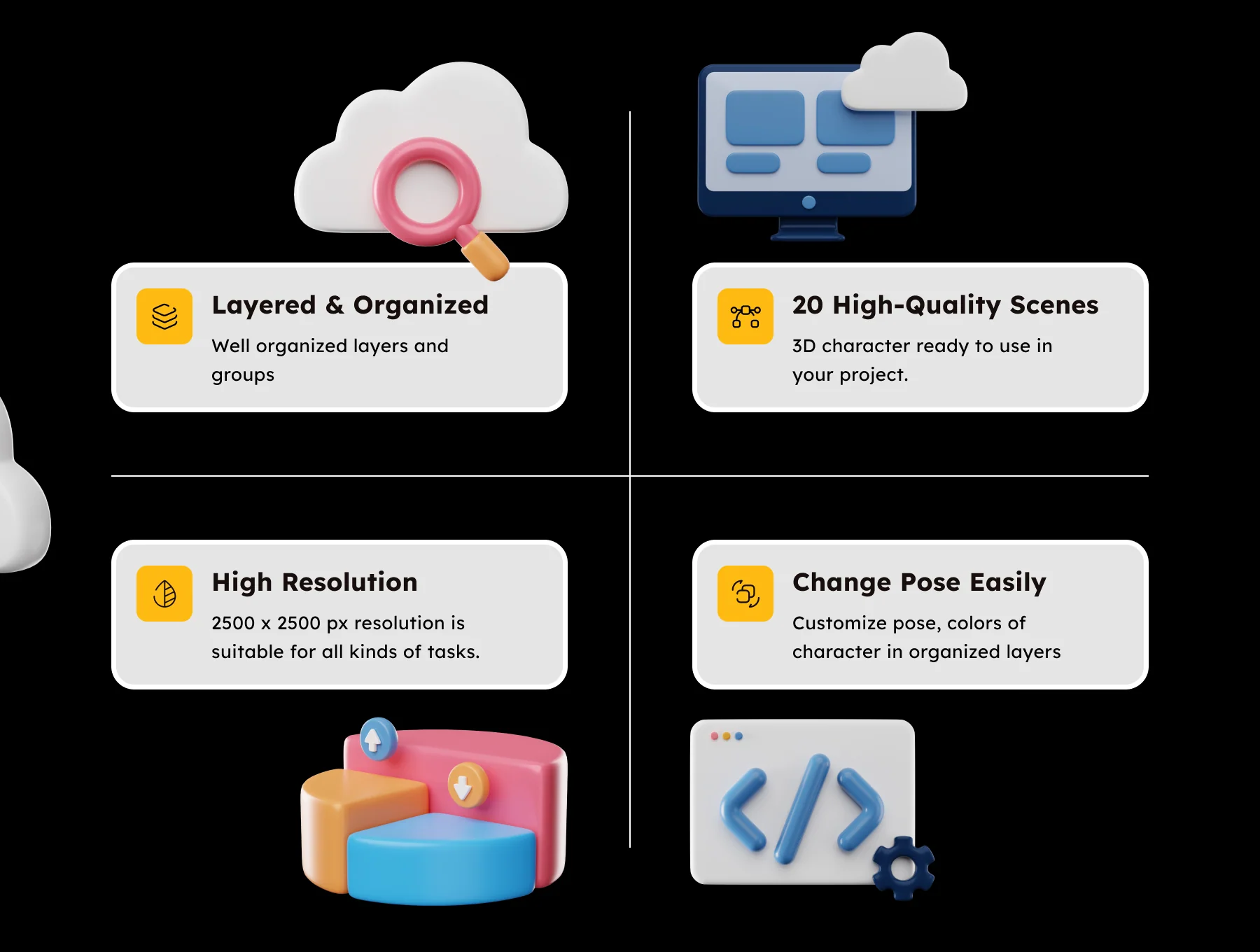 Cloud Tech & SaaS 3D Icon 2
