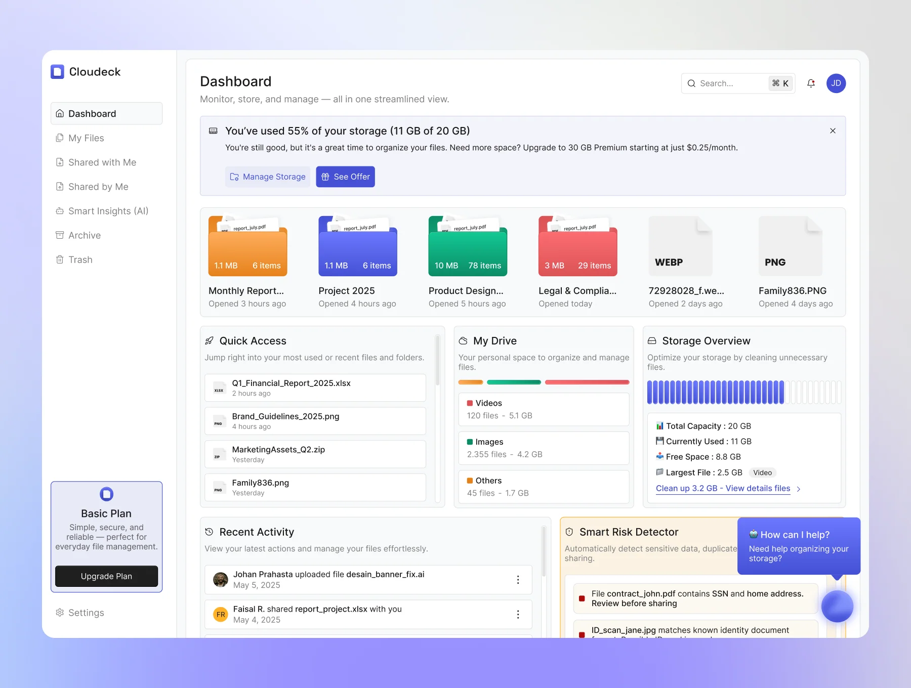 Cloudeck - Cloud File Storage with AI Featured 7