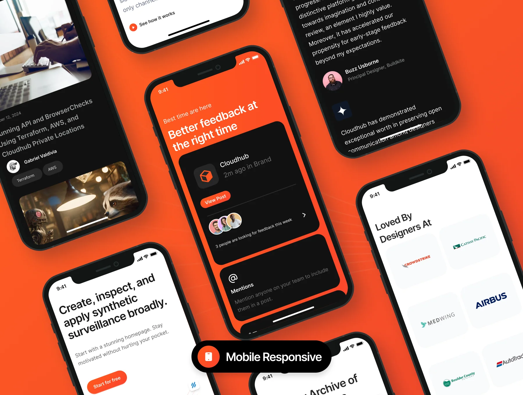 Cloudhub - SAAS Website Template 4