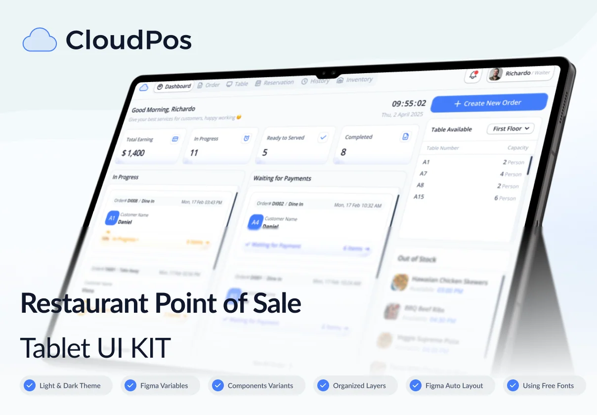 CloudPOS – Restaurant Point of Sale