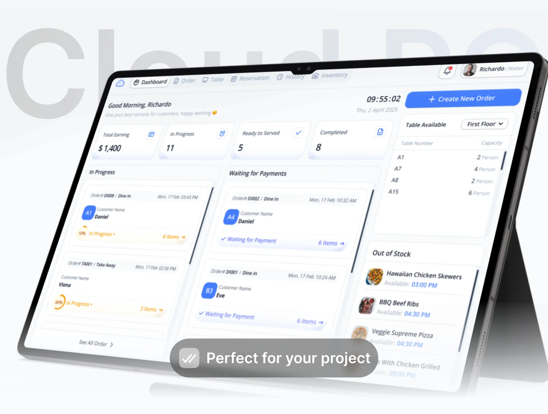 CloudPOS – Restaurant Point of Sale 7