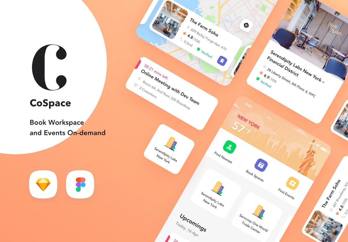 CoSpace - Coworking Booking