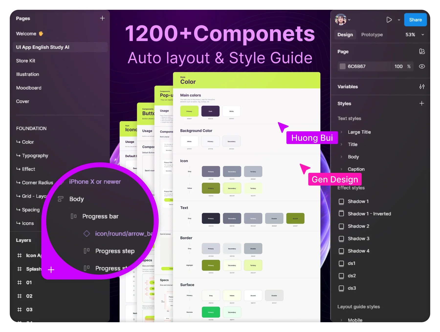 AI Language Learning & Speaking Coach UI Kit - CoachAI