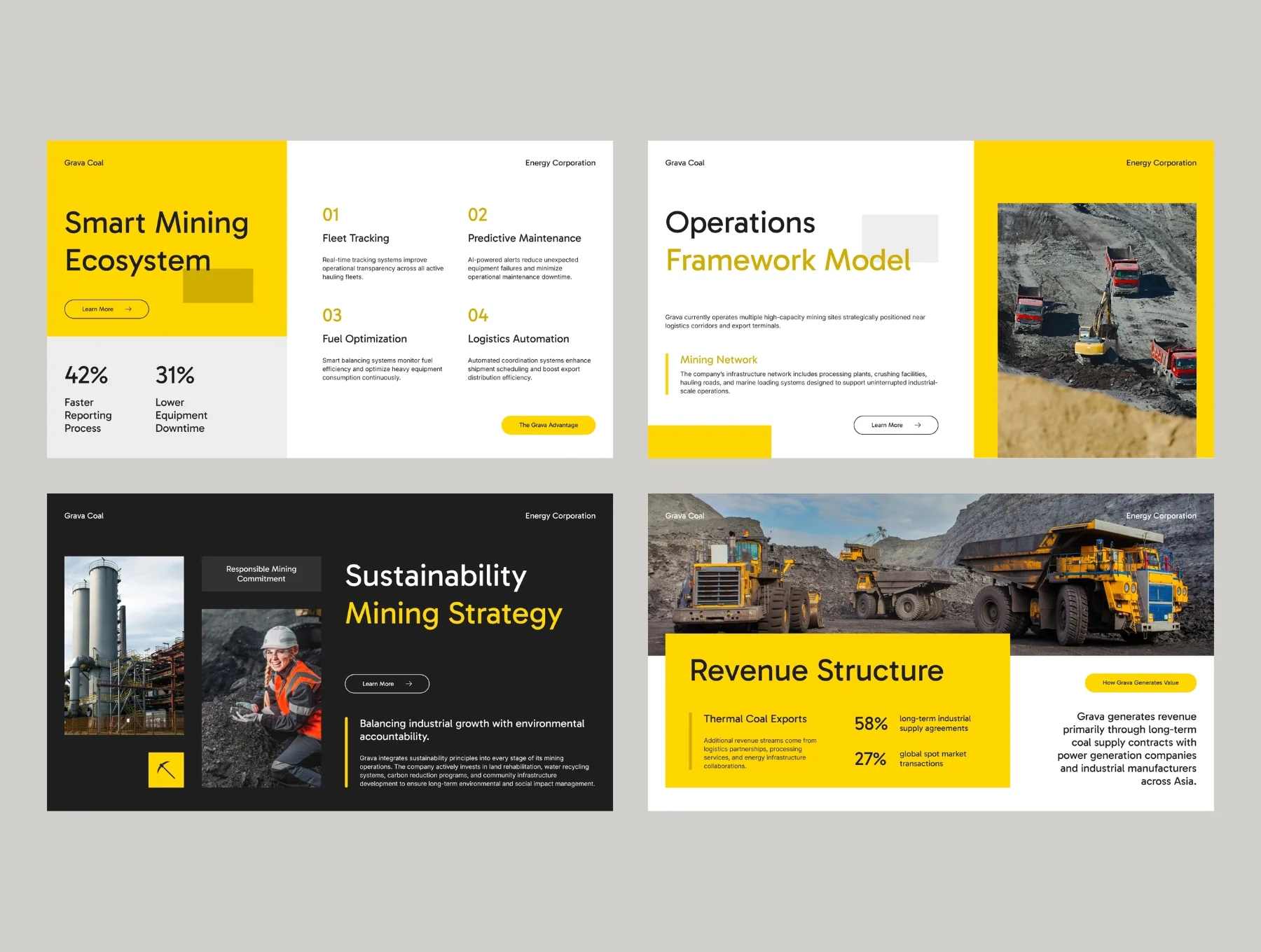 Coal Mining Pitch Deck: Next-Generation Energy Mining & Industrial Investment 5
