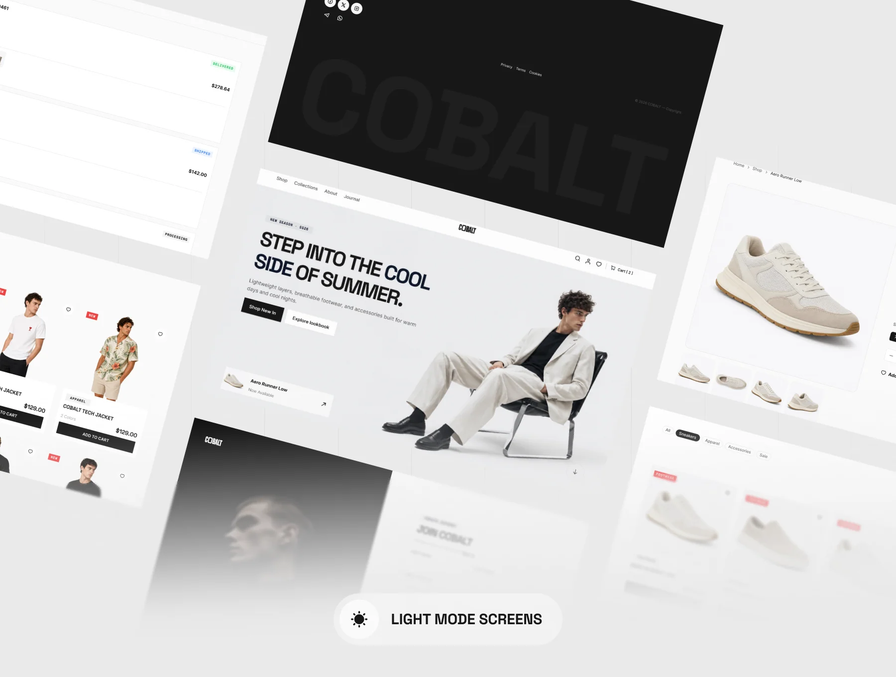 COBALT - E-commerce Template 3
