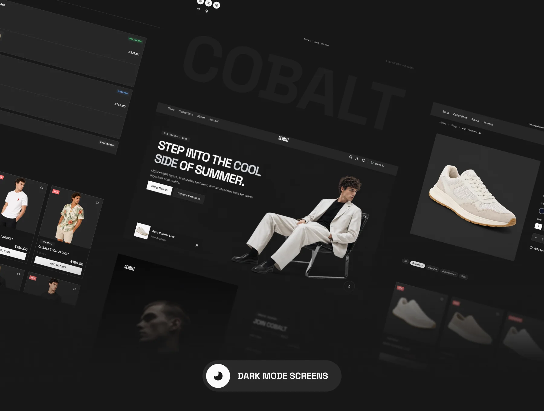 COBALT - E-commerce Template 4