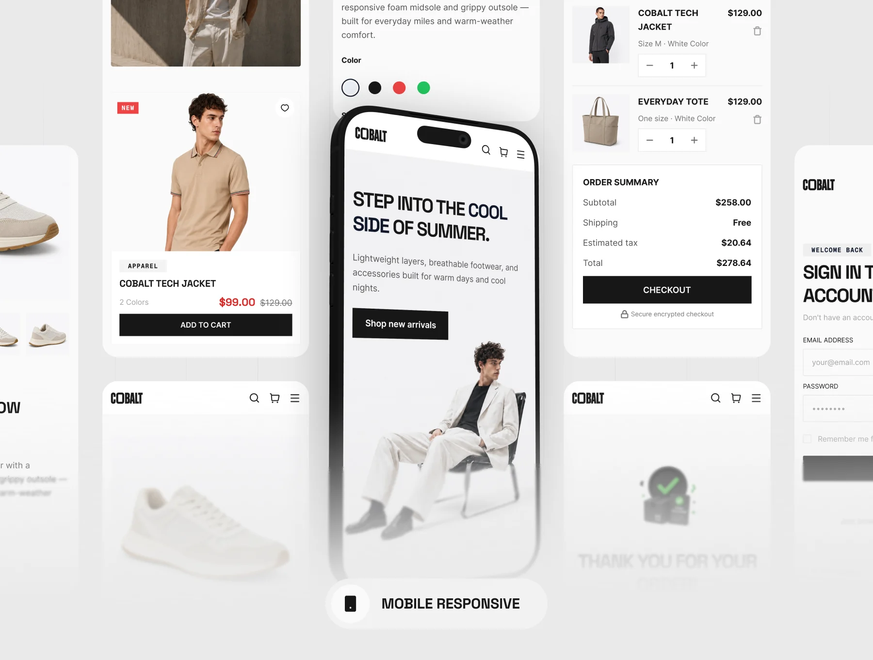 COBALT - E-commerce Template 6