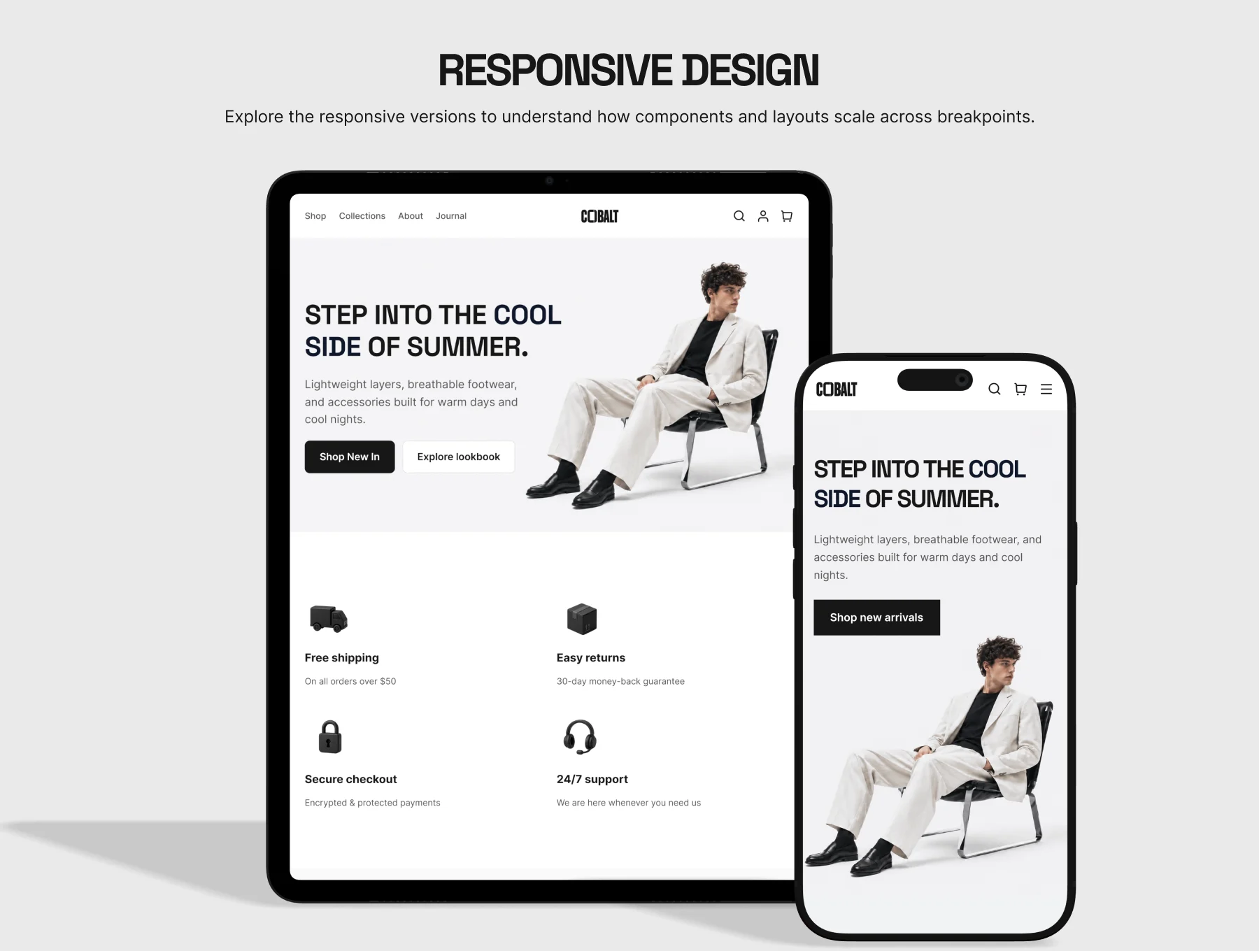 COBALT - E-commerce Template 7