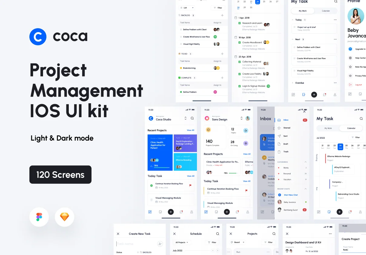Coca - Project Management App