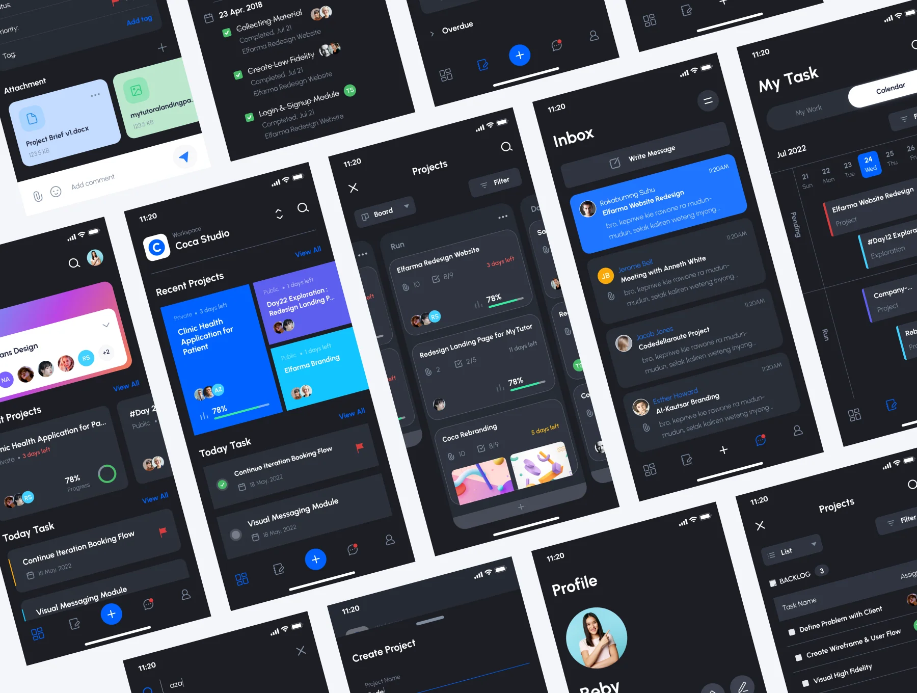 Coca - Project Management App 6
