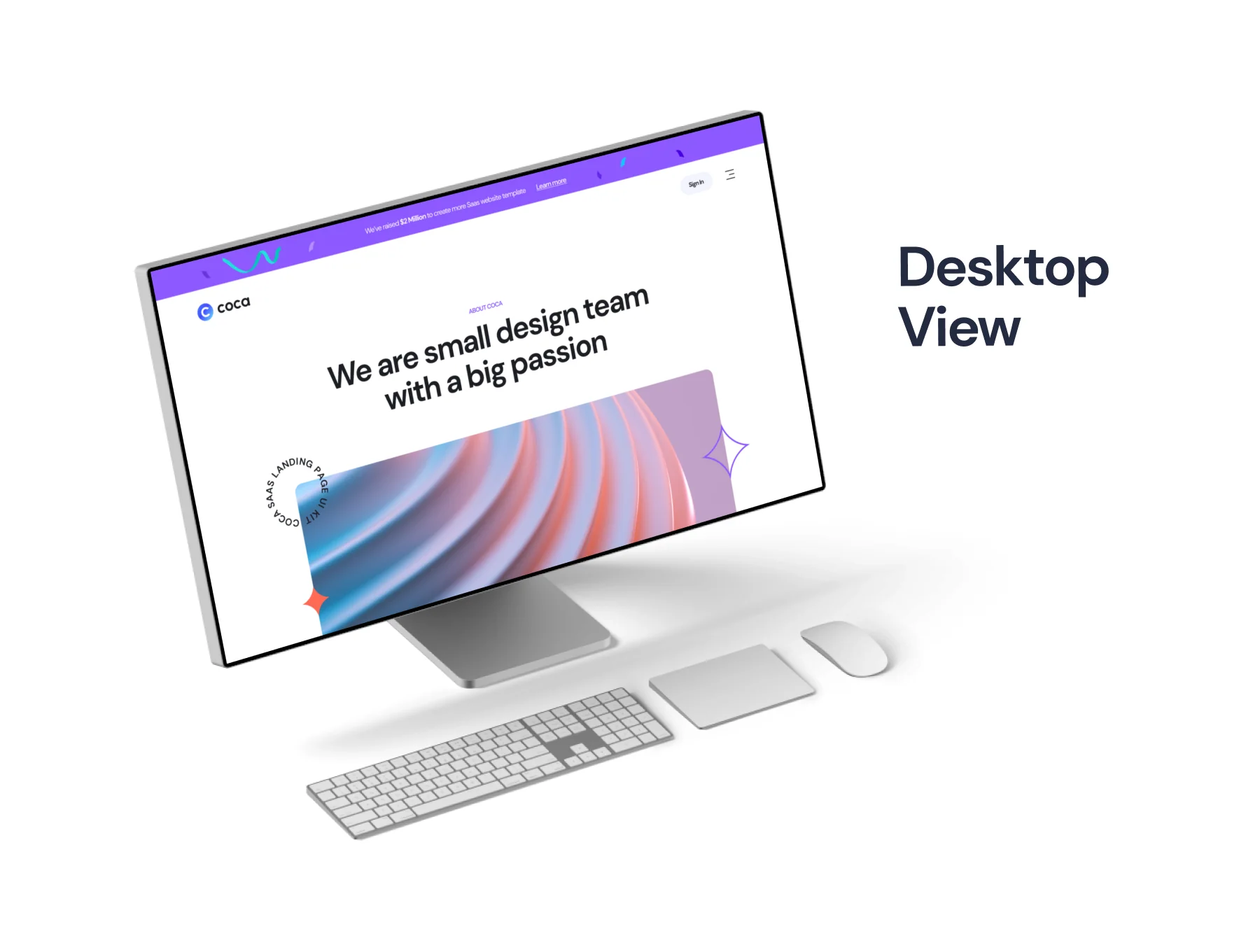 Coca - SaaS Landing Page Kit V1 3