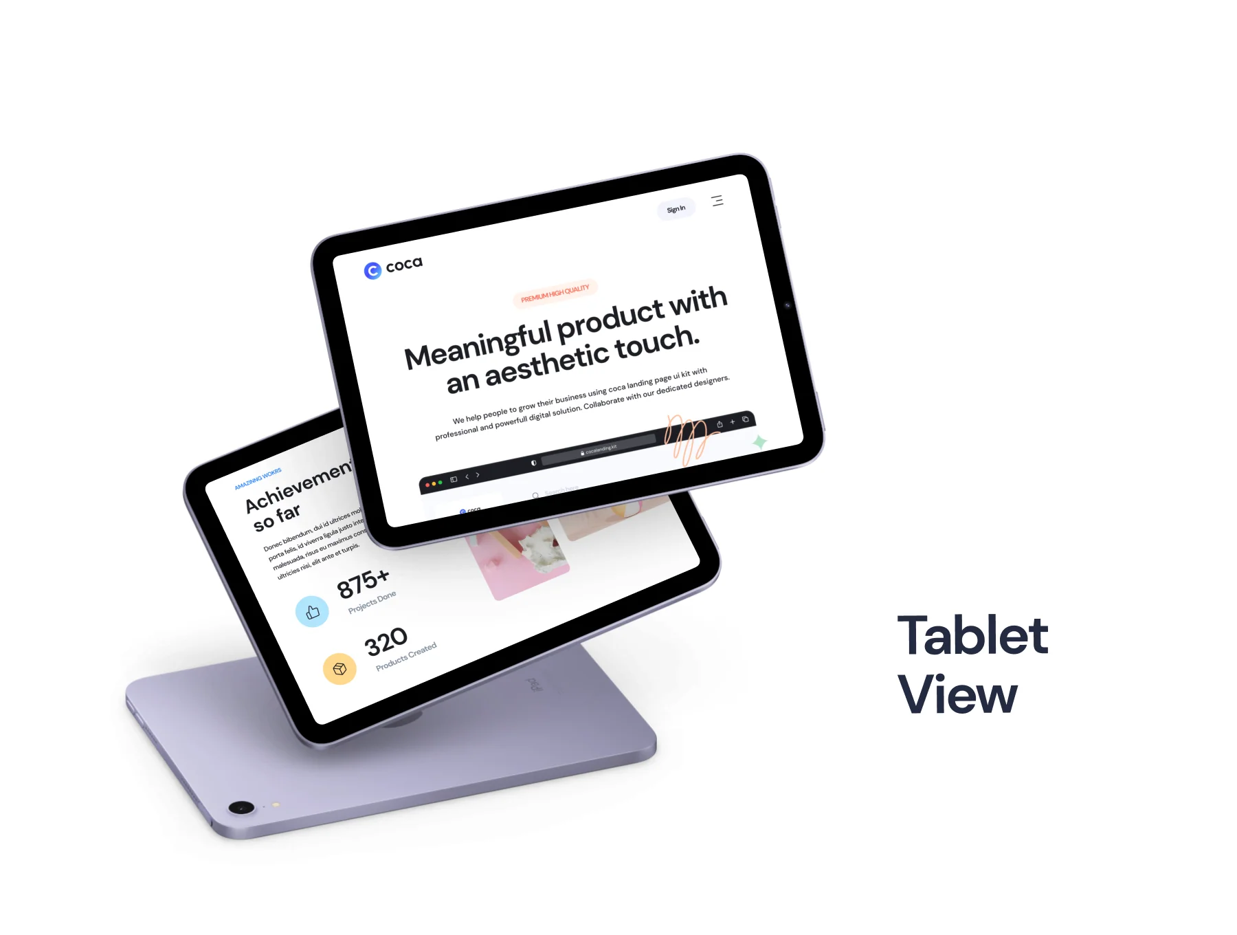 Coca - SaaS Landing Page Kit V1 4