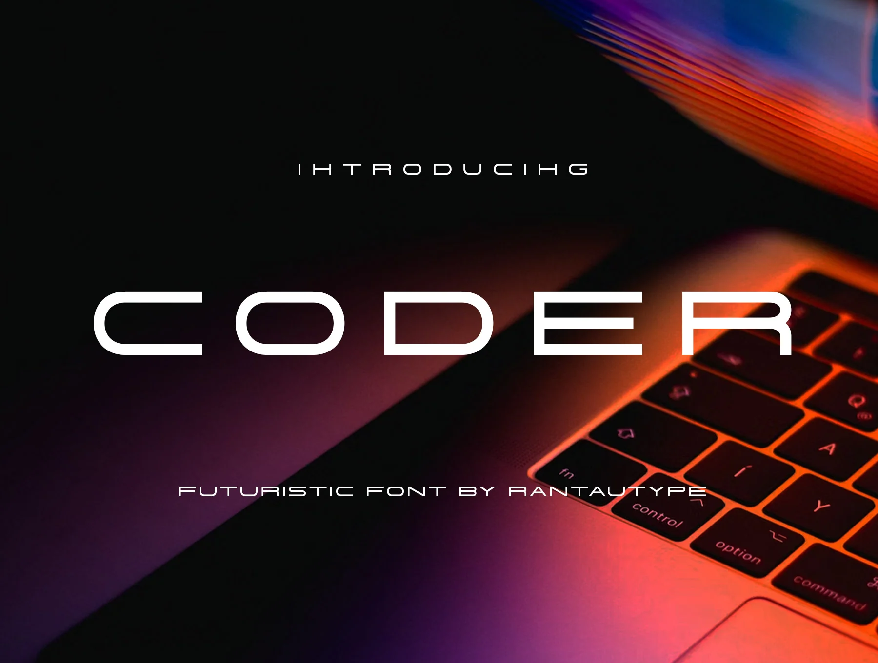 Coder Futuristic Font