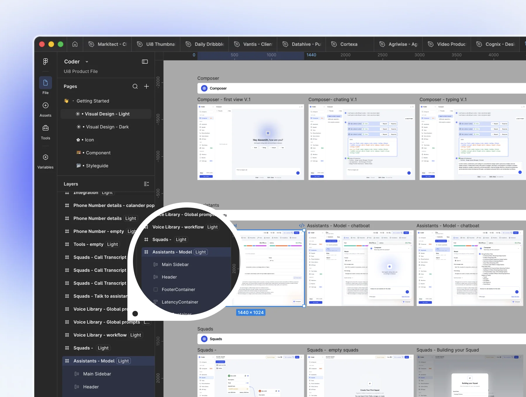 Coder — Voice AI Agents Dashboard UI Kit 2