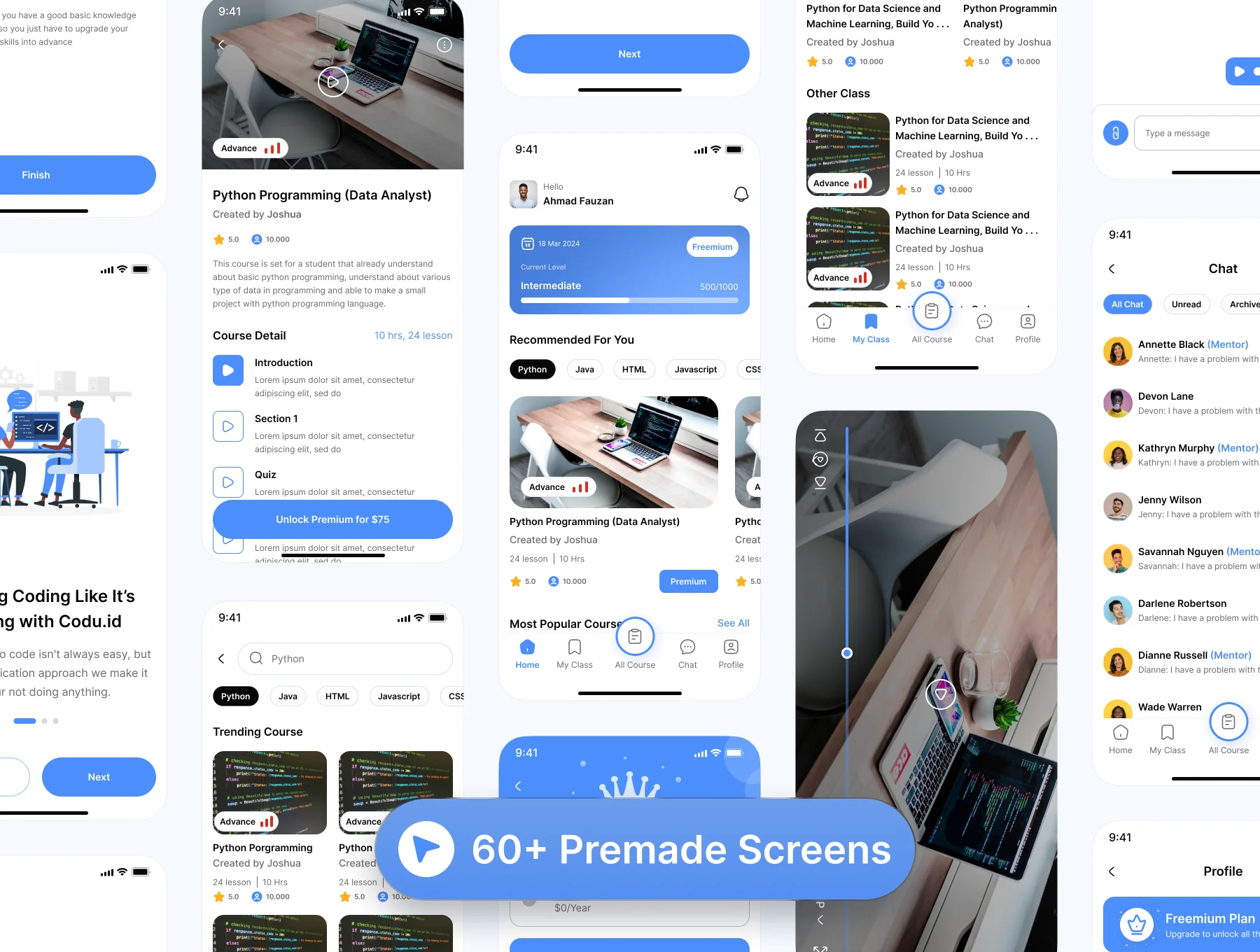 Codu.id - Online Learning App UI Kit 2
