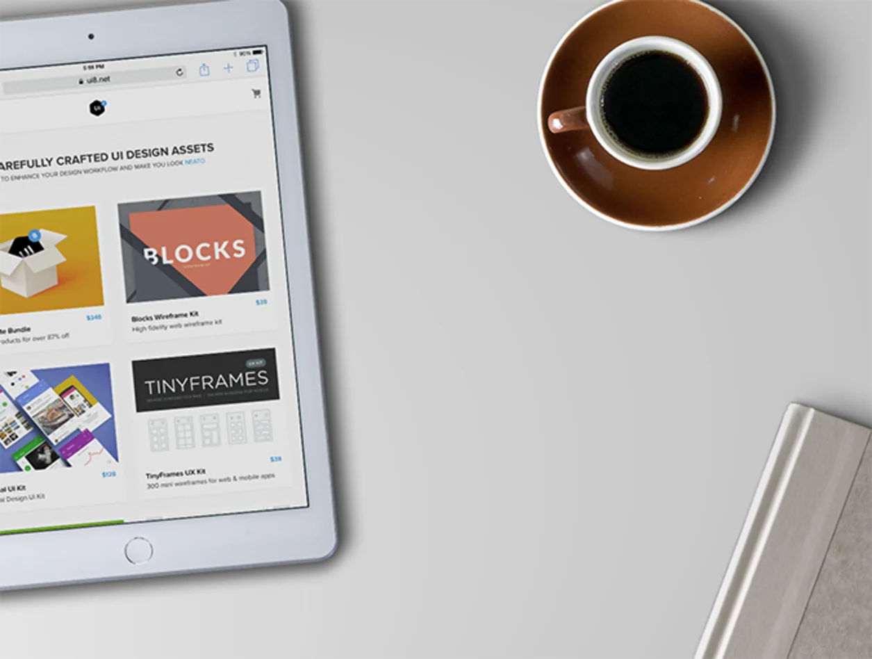 Coffee Mockups Scene Creator 3