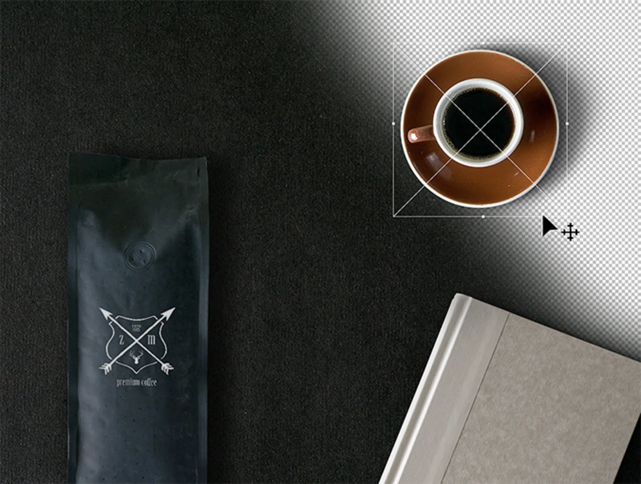 Coffee Mockups Scene Creator 4