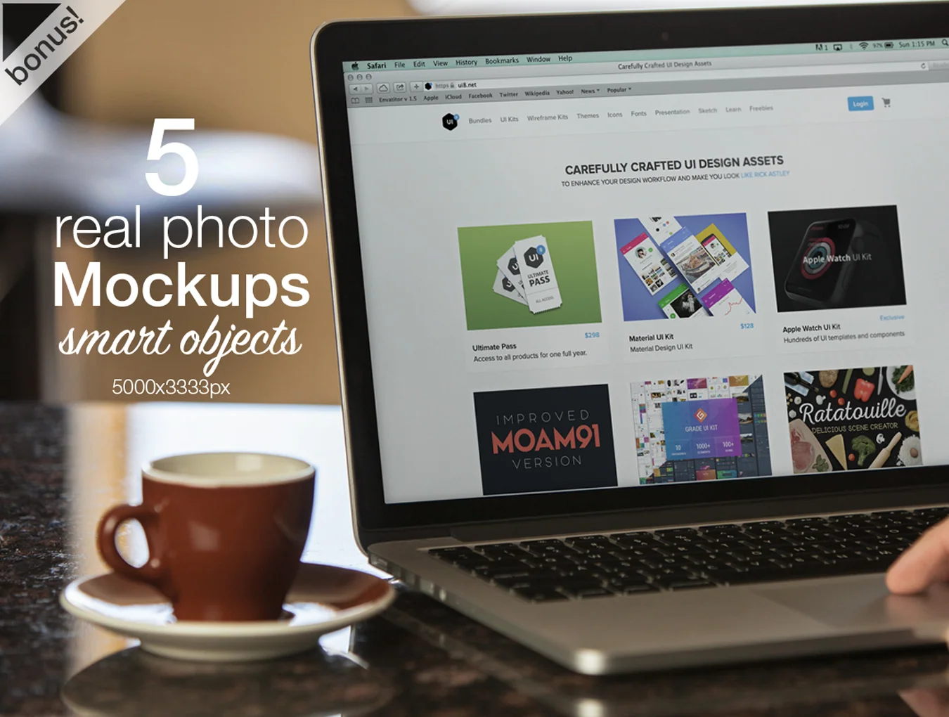 Coffee Mockups Scene Creator 6