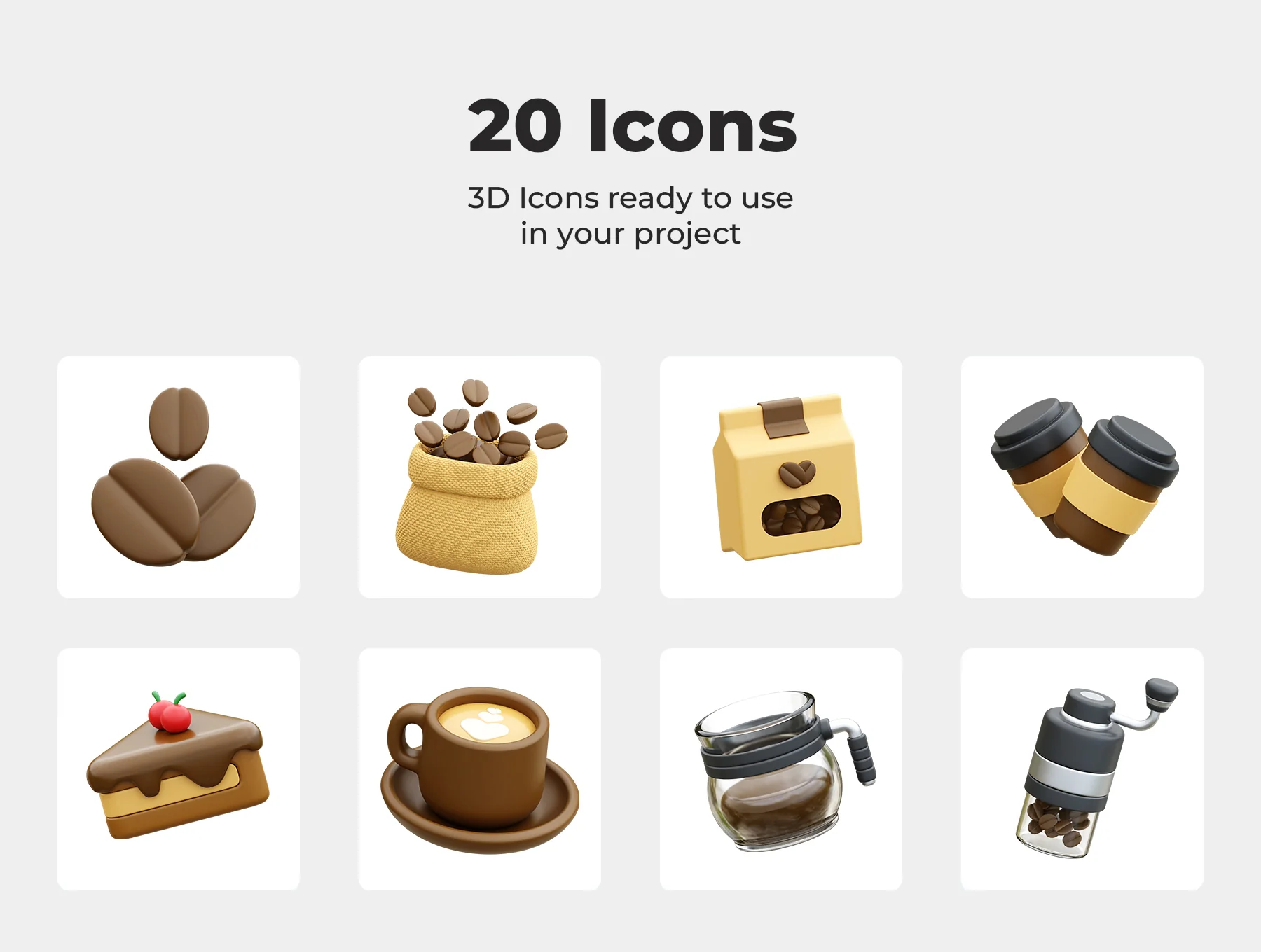 Coffee Shop 3D Icon 7