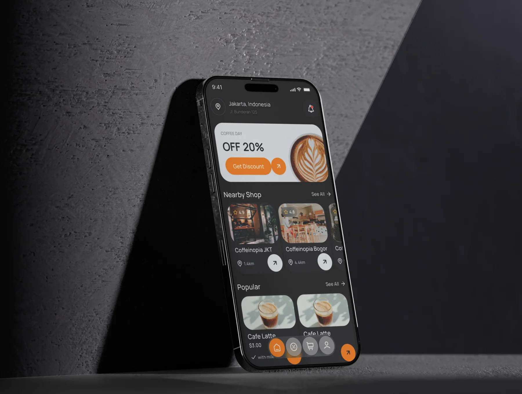 Coffeinopia - Coffe Shop App Mobile UI UX 6