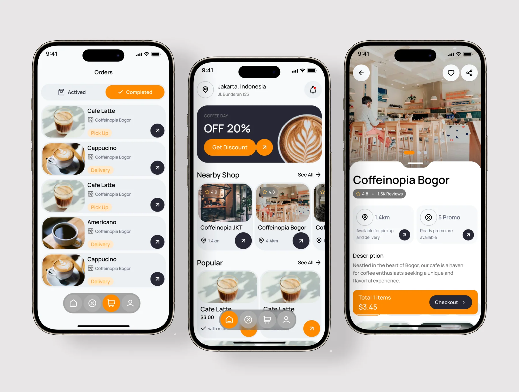 Coffeinopia - Coffe Shop App Mobile UI UX 7