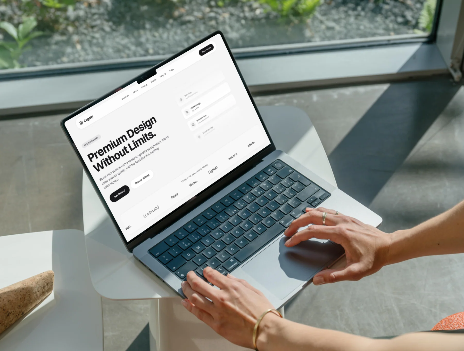 Cognify - Design Subscription Service Landing Page Website 5