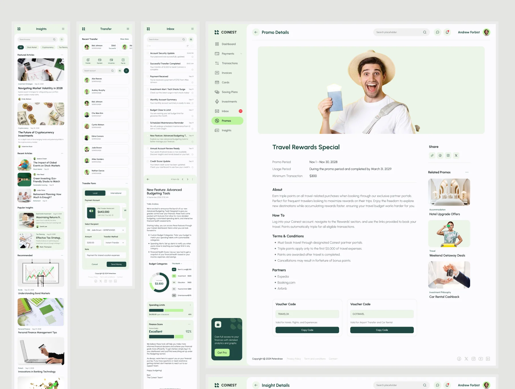 Coinest - Finance Management Dashboard 7