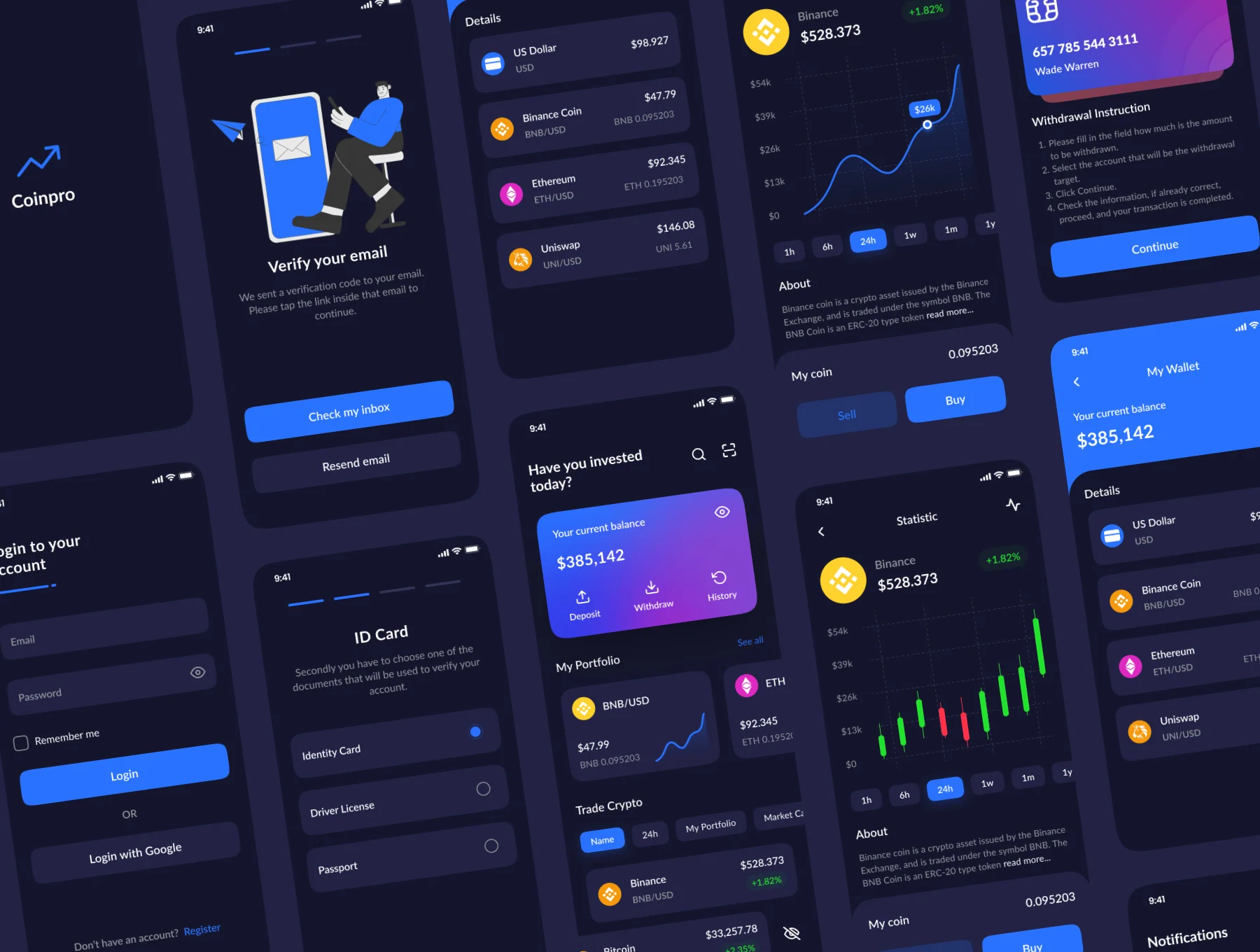 Coinpro App UI KIT 5