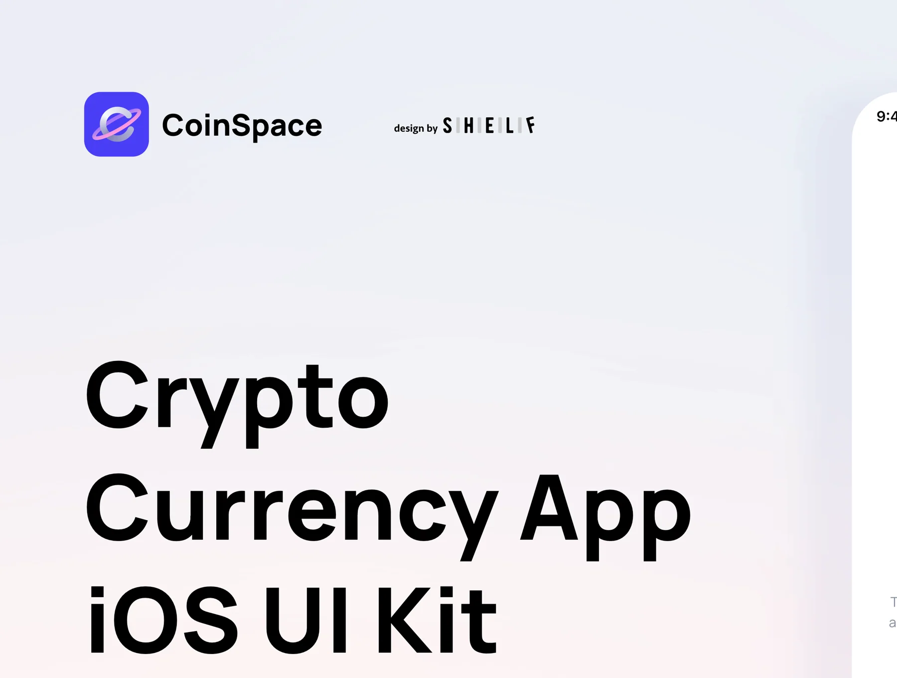 CoinSpace: Crypto Currency App iOS UI Kit